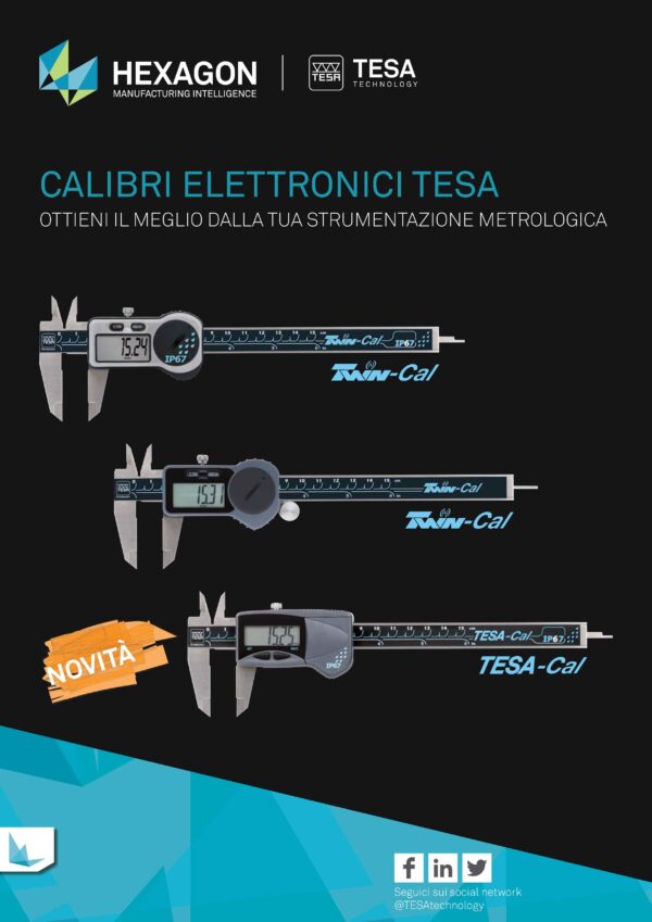 Nuovi Calibri TESA Ramico Torino
