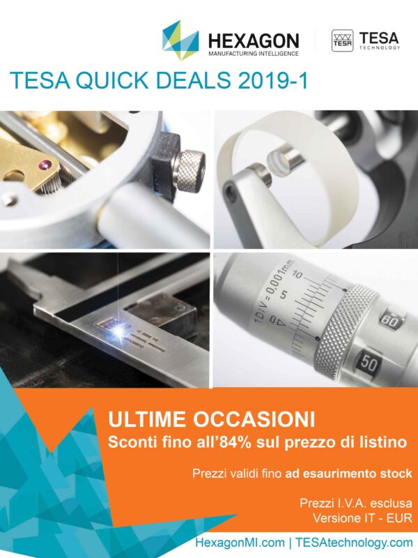 TESA Quick Deals 2019-1 IT-EUR Ramico Strumenti di Misura Torino