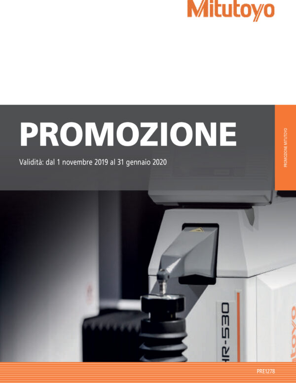 Promozione Autunno Mitutoyo 2019 Ramico Strumenti misura
