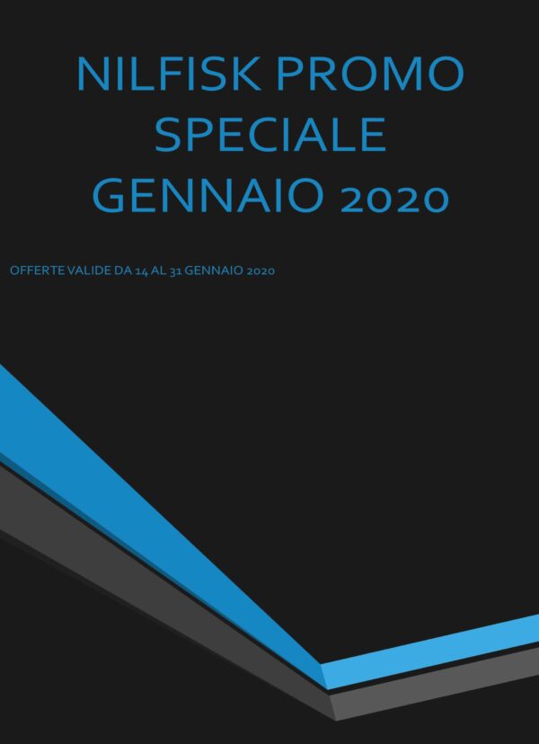 Nilfisk promo Gennaio 2020