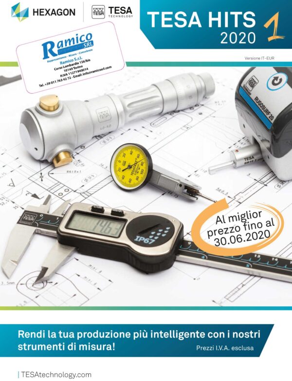 Promo Tesa Hits 2020 Ramico Strumenti Misura Torino