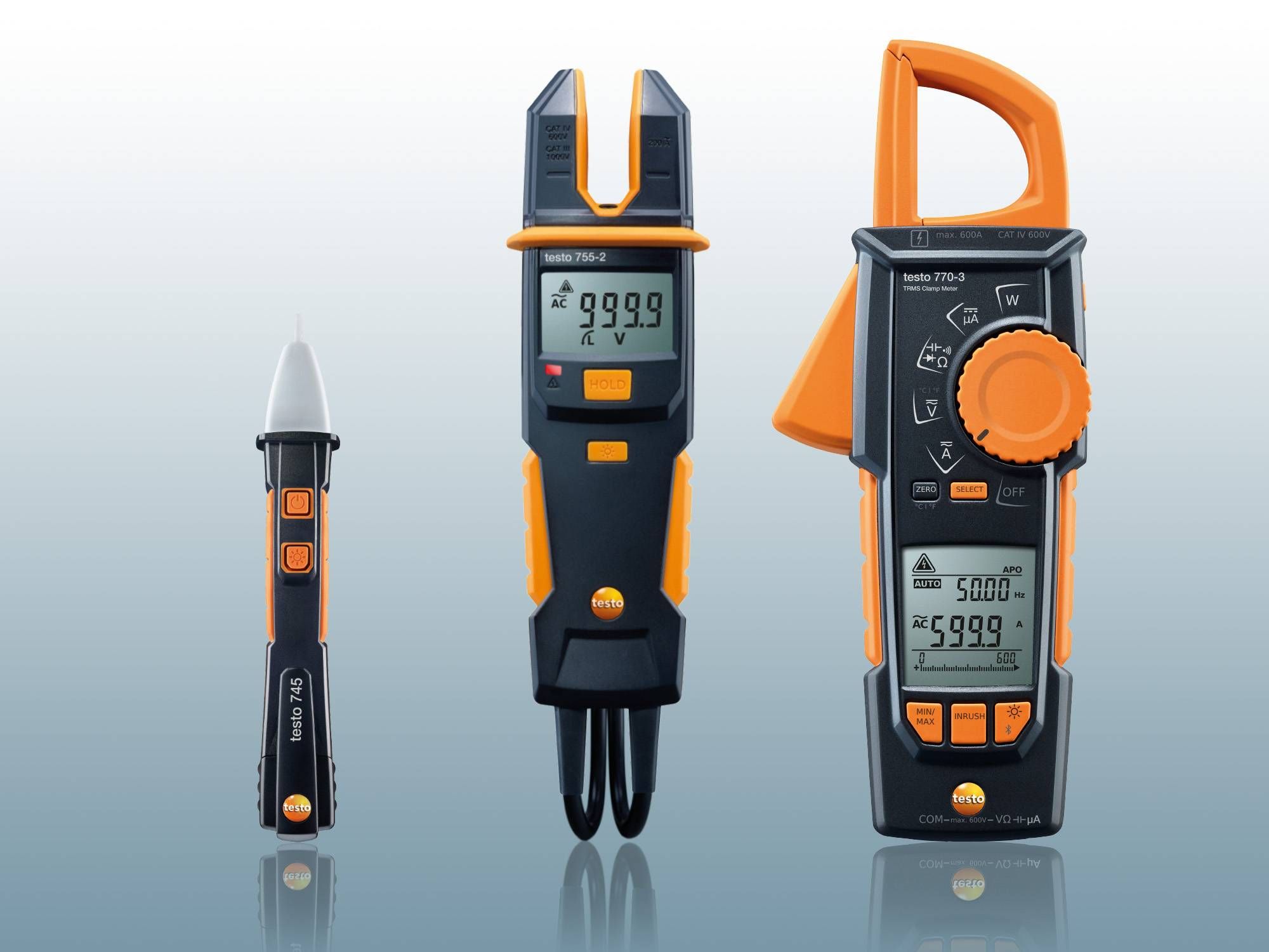 Tester tensione corrente Testo Ramico Strumenti Misura Torino